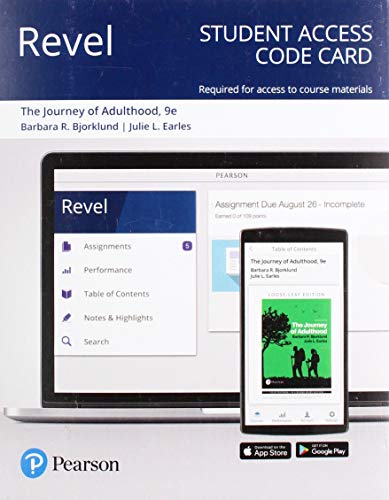 Book Revel for Journey of Adulthood -- Access Card free