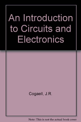 Book An Introduction to Circuits and Electronics free