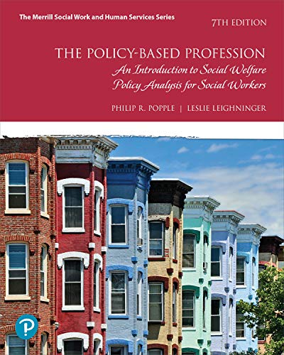 Book Policy-Based Profession, The: An Introduction to Social Welfare Policy Analysis for Social Workers, (2-downloads) free