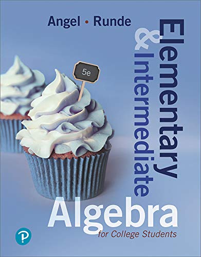 Book Elementary & Intermediate Algebra for College Students (2-downloads) free
