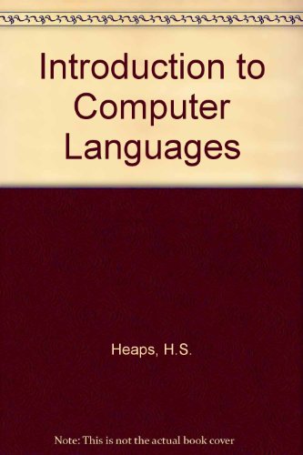 Book An introduction to computer languages free