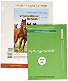 Book Organizational Behavior, Student Value Edition Plus 2017 MyLab Management with Pearson eText -- Access Card Package (17th Edition) free