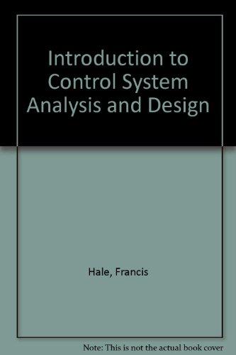 Book Introduction to control system analysis and design free