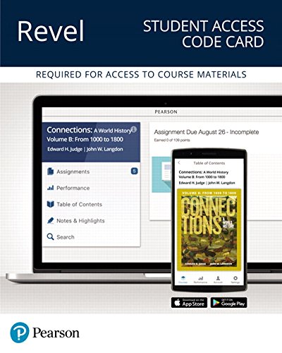 Book Revel for Connections: A World History, Volume B -- Access Card free