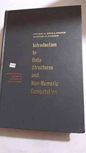 Book Introduction to Data Structures and Non-Numeric Computation (Business Information Technology Series) free