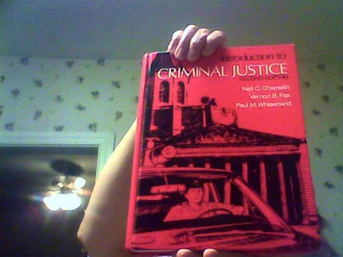 Book Introduction To Criminal Justice free
