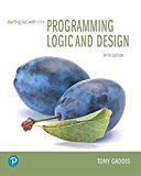 Book Starting Out with Programming Logic and Design (What's New in Computer Science) free