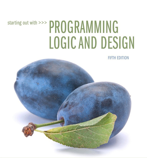 Book Starting Out with Programming Logic and Design free