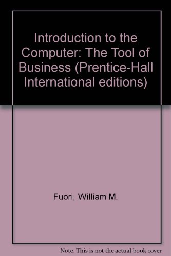 Book Introduction To The Computer: The Tool Of Business free