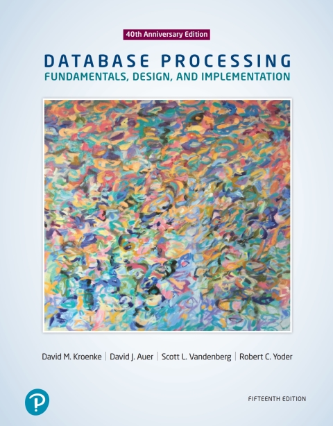 Book Database Processing: Fundamentals, Design, and Implementation free