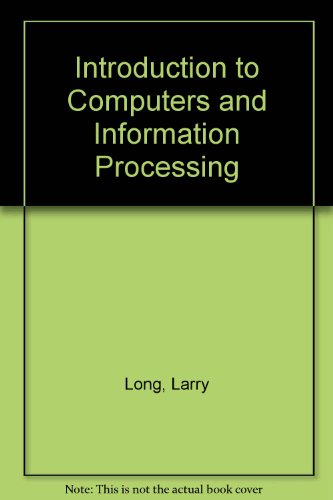 Book Introduction to computers and information processing free