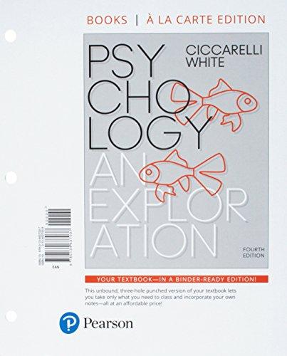 Book Psychology: An Exploration, Books a la Carte Edition Plus MyLab Psychology with Pearson eText free
