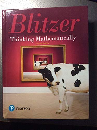 Book Thinking Mathematically free