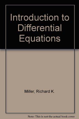 Book Introduction to differential equations free