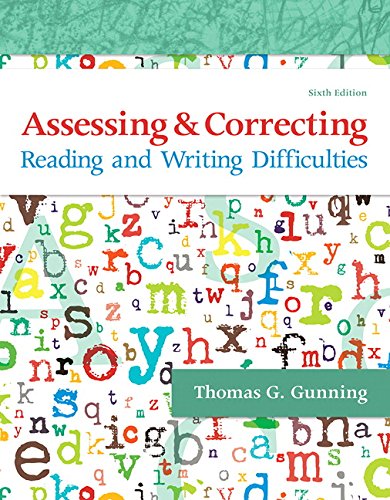 Book Assessing and Correcting Reading and Writing Difficulties, with Enhanced Pearson eText -- Access Card Package free