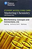 Book Mastering Chemistry with Pearson eText -- Standalone Access Card -- for Biochemistry: Concepts and Connections (2nd Edition) free