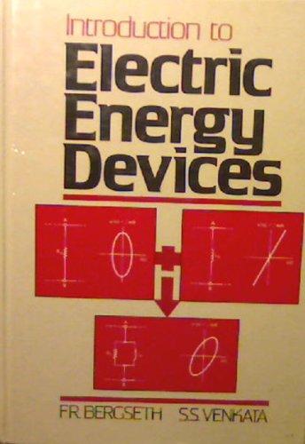 Book Introduction to Electric Energy Devices free