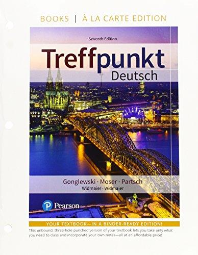 Book Treffpunkt Deutsch, Loose Leaf Edition free