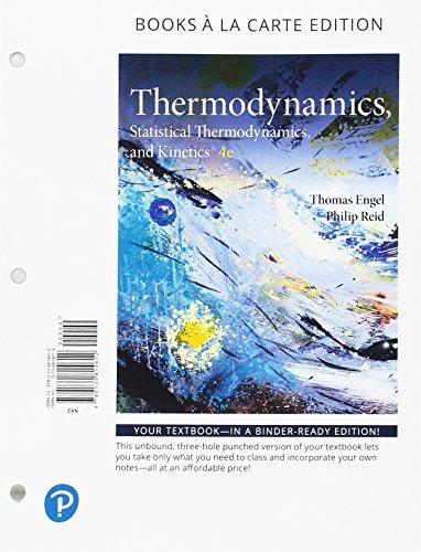 Book Physical Chemistry: Thermodynamics, Statistical Thermodynamics, and Kinetics free