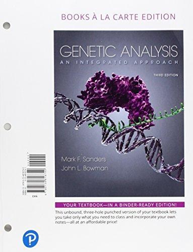 Book Genetic Analysis: An Integrated Approach, Books a la Carte Edition free