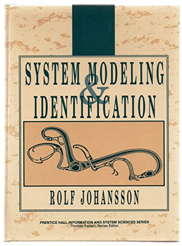 Book System Modeling and Identification (Prentice Hall Information and System Sciences Series) free
