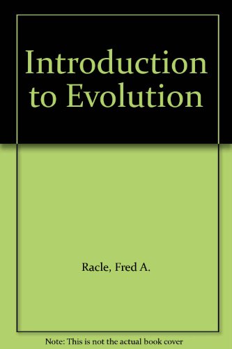 Book Introduction to Evolution free