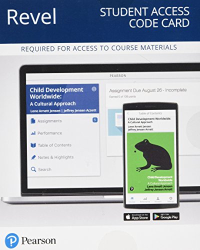 Book Revel for Child Development Worldwide: A Cultural Approach -- Access Card (Arnett & Jensen Development Series) free