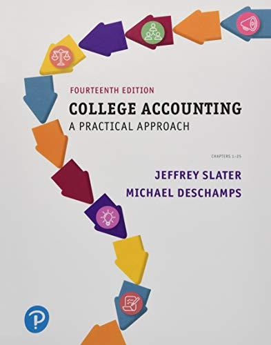 Book College Accounting: A Practical Approach Plus MyLab Accounting with Pearson eText -- Access Card Package free