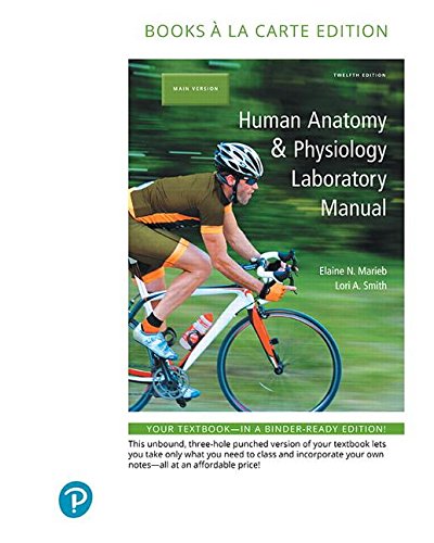 Book Human Anatomy & Physiology Laboratory Manual, Main Version, Books a la Carte Plus Mastering A&P with Pearson eText -- Access Card Package (12th Edition) free
