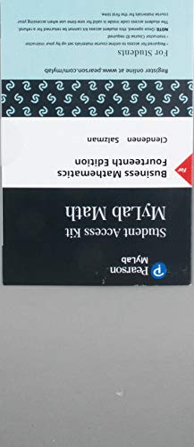 Book MyLab Math with Pearson eText -- 24 Month Standalone Access Card -- for Business Mathematics free