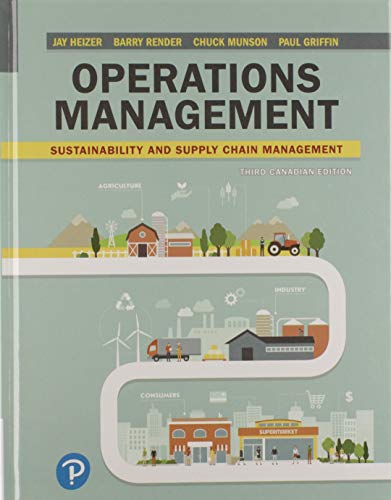 Book Operations Management: Sustainability and Supply Chain Management, Third Canadian Edition free