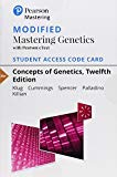 Book Modified Mastering Genetics with Pearson eText -- Standalone Access Card -- for Concepts of Genetics free