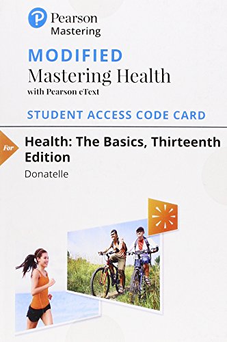 Book Modified Mastering Health with Pearson eText -- Standalone Access Card -- for Health: The Basics free