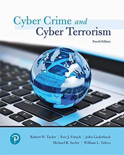 Book Cyber Crime and Cyber Terrorism (2-downloads) (What's New in Criminal Justice) free