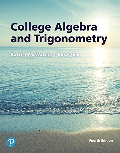 Book College Algebra and Trigonometry plus MyLab Math with Pearson eText -- 24-Month Access Card Package (What's New in Precalculus) free