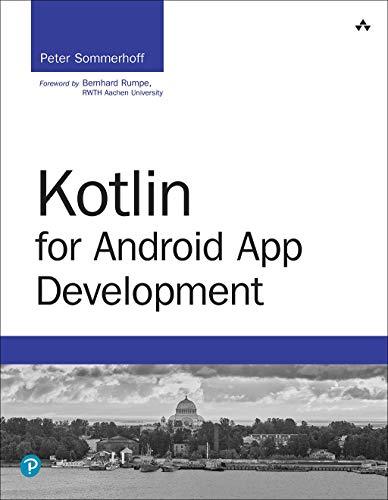 Book Kotlin for Android App Development (Developer's Library) free