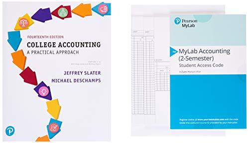 Book College Accounting Chapters 1-12 with Study Guide and Working Papers Plus MyLab Accounting with Pearson eText -- Access Card Package free