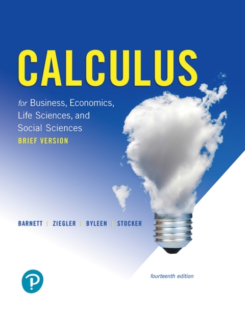 Book Calculus for Business, Economics, Life Sciences, and Social Sciences, Brief Version free