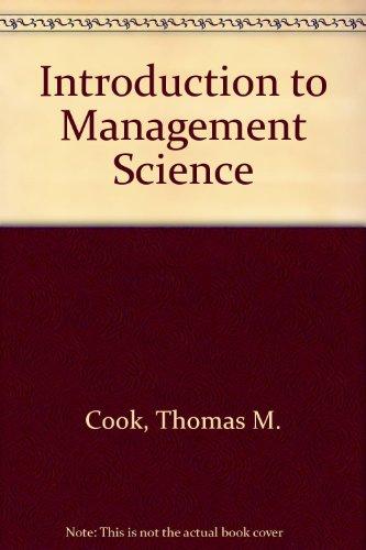 Book Introduction to Management Science free