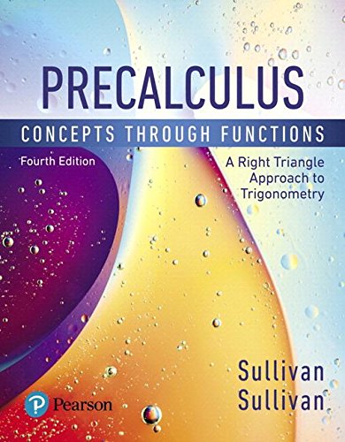 Book Precalculus: Concepts Through Functions, A Right Triangle Approach to Trigonometry Plus MyLab Math with eText -- 24-Month Access Card Package (Corequisite Course Solutions for Math & Statistics) free