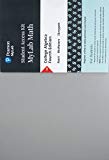 Book MyLab Math with Pearson eText -- 24-Month Standalone Access Card -- for College Algebra free