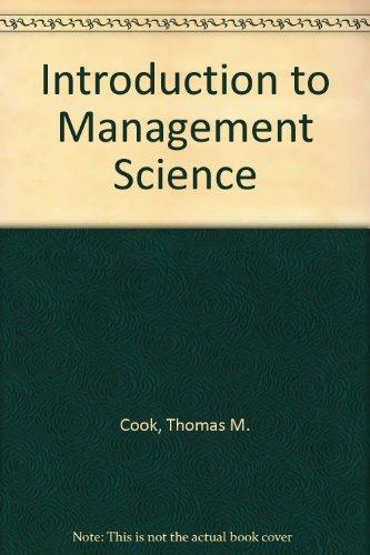 Book Introduction to management science free