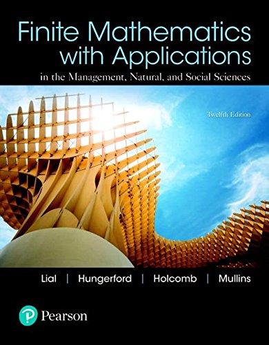 Book Finite Mathematics with Applications and MyLab Math with Pearson eText -- 24-Month Access Card Package (What's New in Applied Calculus) free