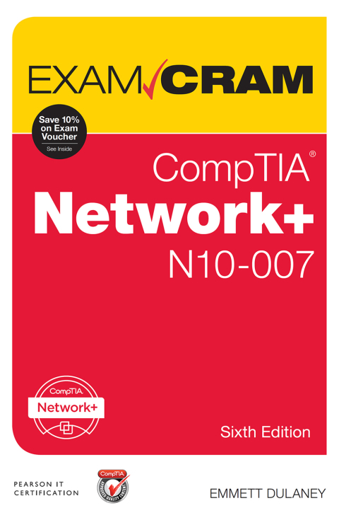 Book CompTIA Network+ N10-007 Exam Cram free