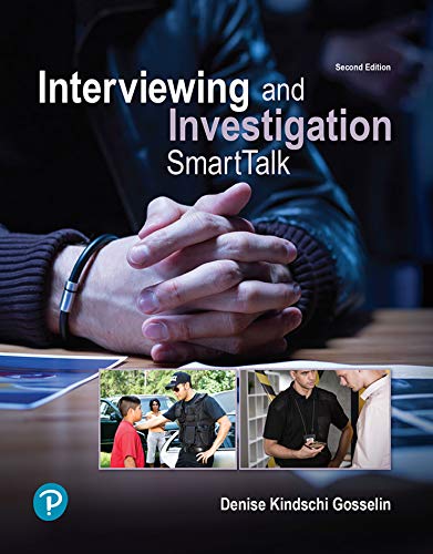 Book Interviewing and Investigation: SmartTalk (2-downloads) (What's New in Criminal Justice) free
