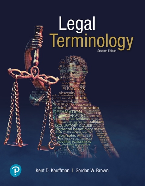 Book Legal Terminology free