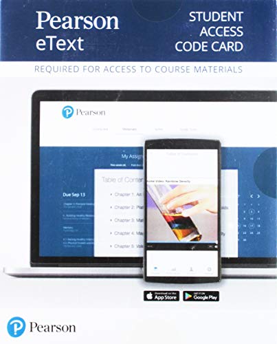 Book Pearson eText Chemistry for Changing Times -- Access Card free
