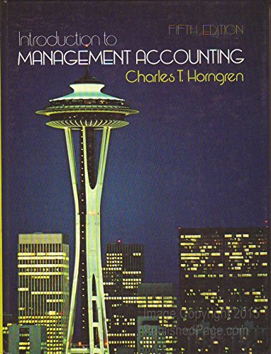 Book Introduction to management accounting free