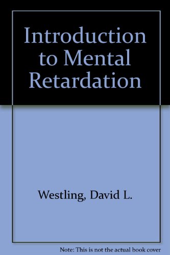Book Introduction to Mental Retardation free