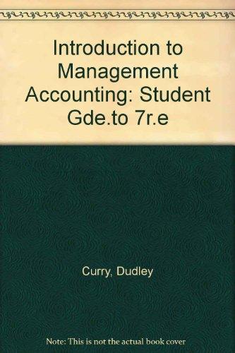 Book Introduction to management accounting free